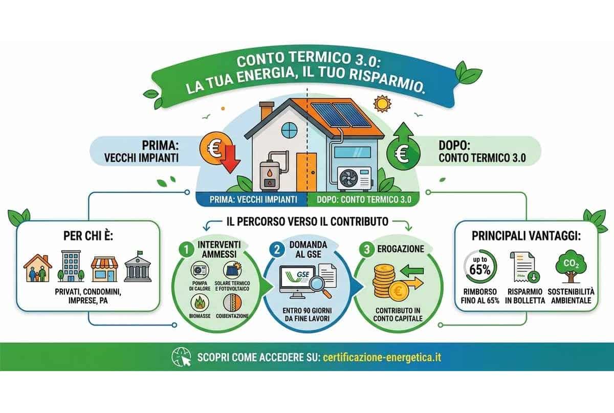 Rivoluzione Conto Termico 3.0: Guida Completa agli Incentivi per il 2026 e 2027